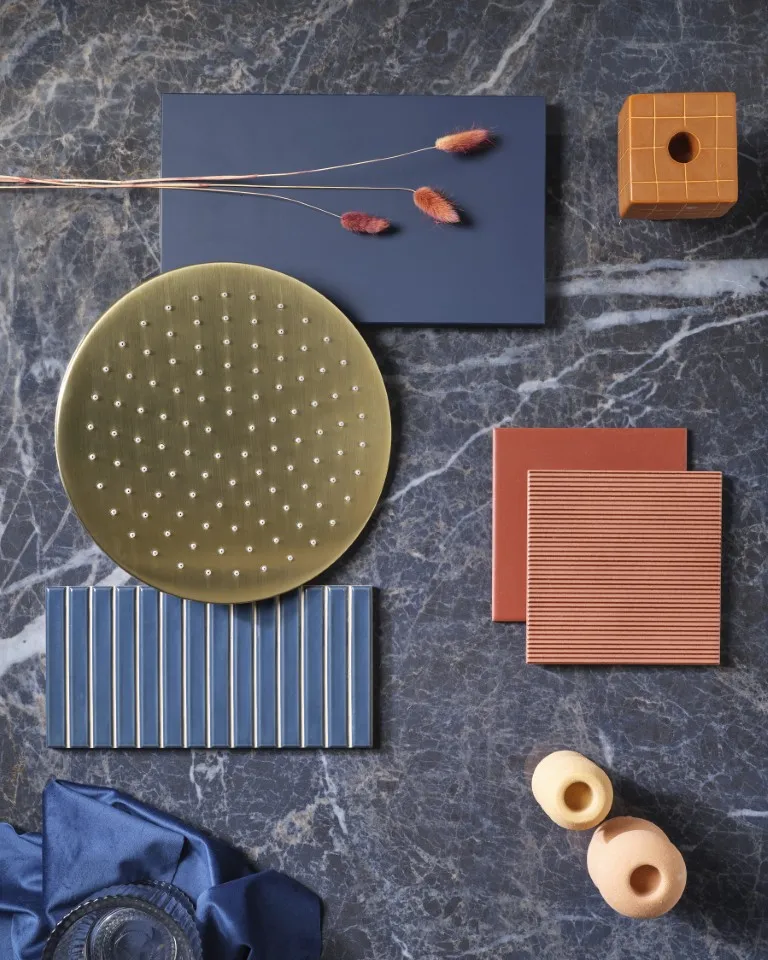 Badkamertrend Classic Colour Chique moodboard Badkamertrend Classic Colour Chique moodboard
