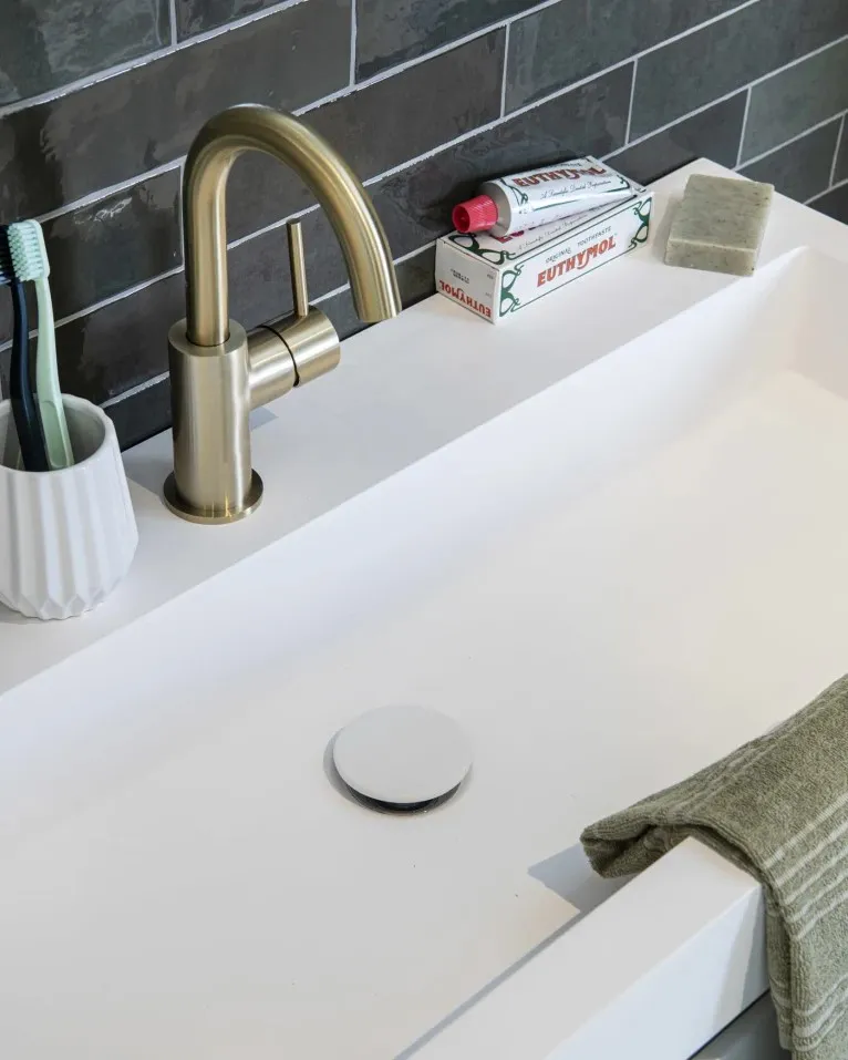 Detailbeeld essential line badkamer