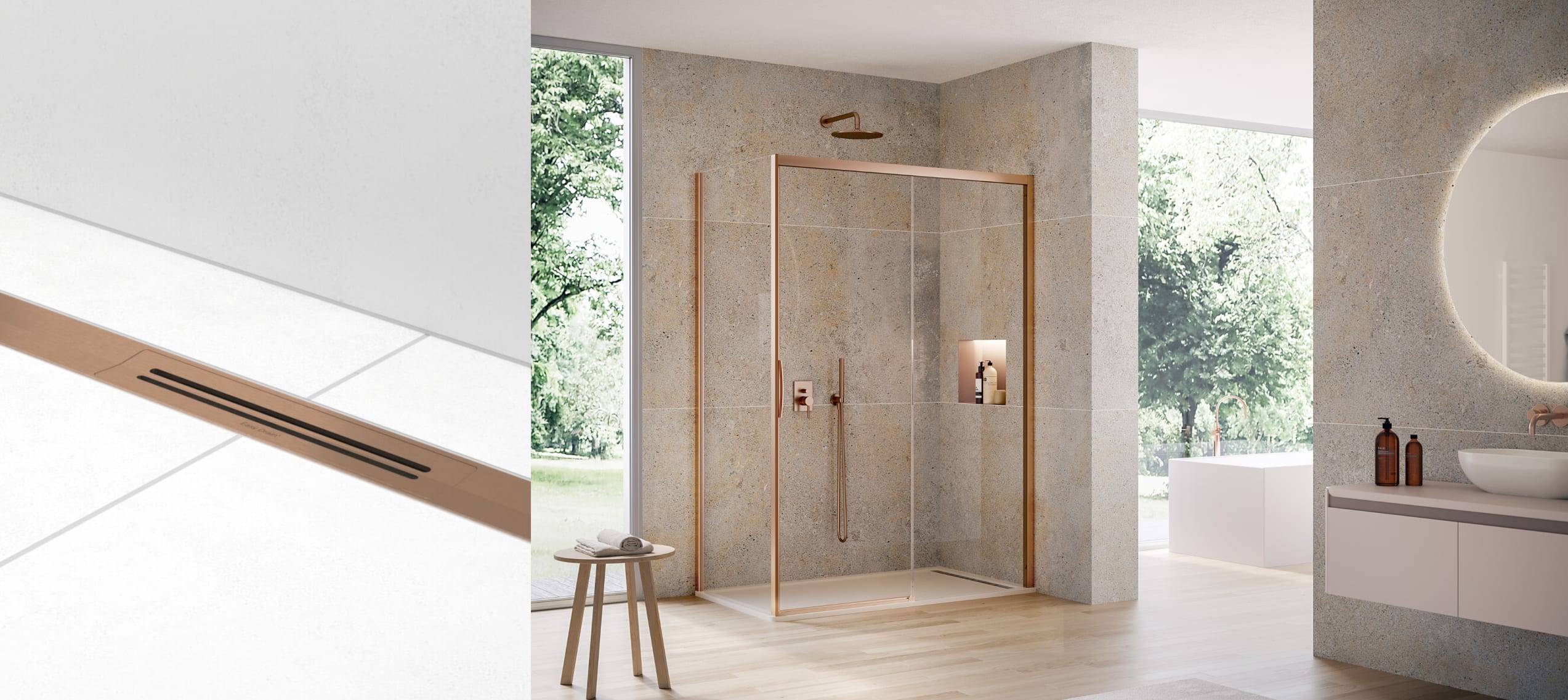 Inspiratie badkamertrend soft natural