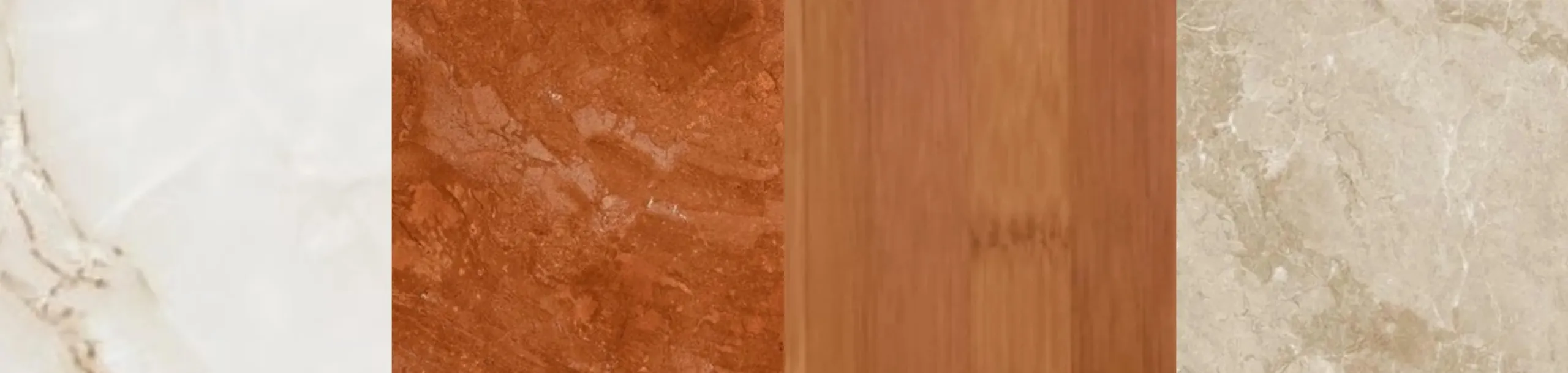 Kleuren en materialen terracotta