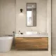 Lichte tegel inspiratie badkamer