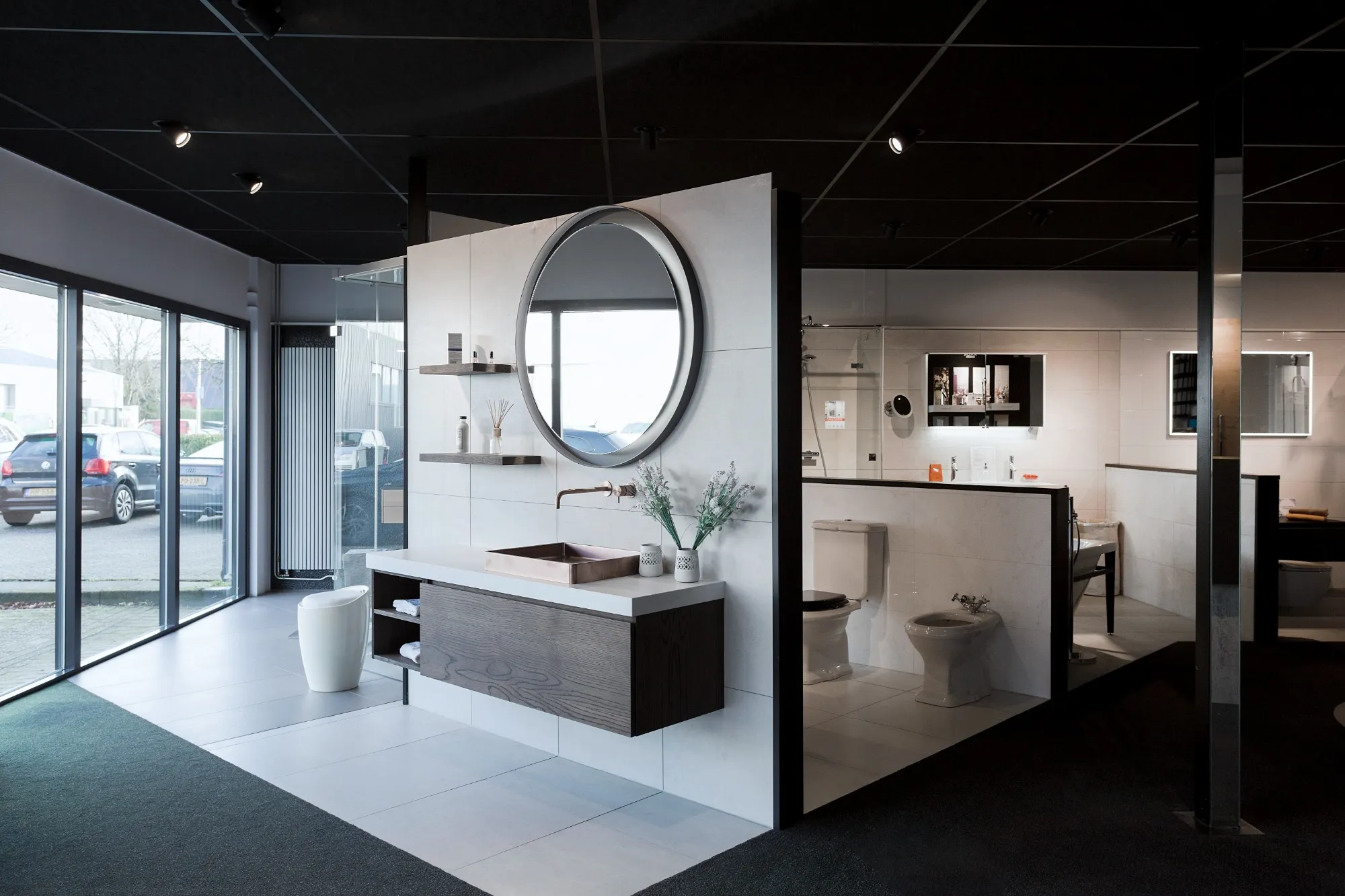 Showroom baderie hoes lisse