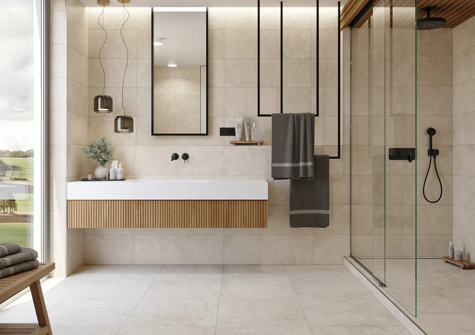 Beige tegel inspiratie